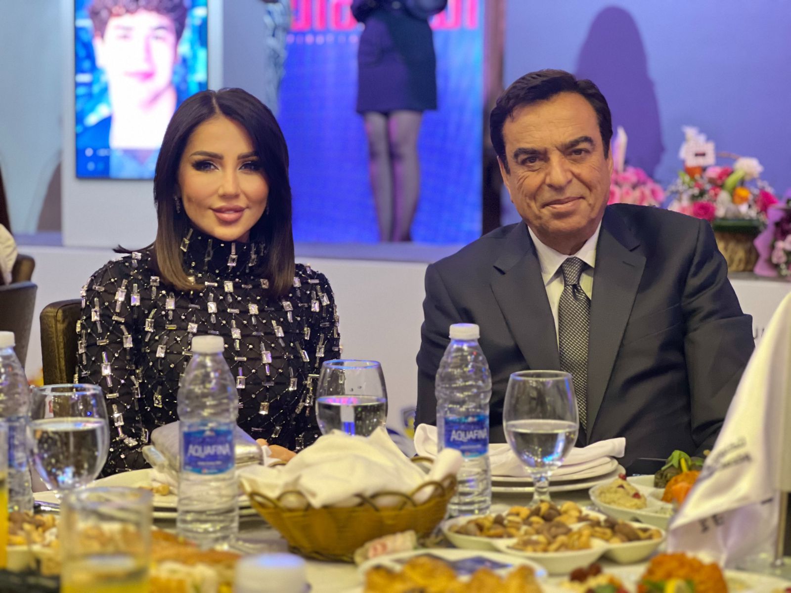 جورج قرداحي ورابعة الزيات
