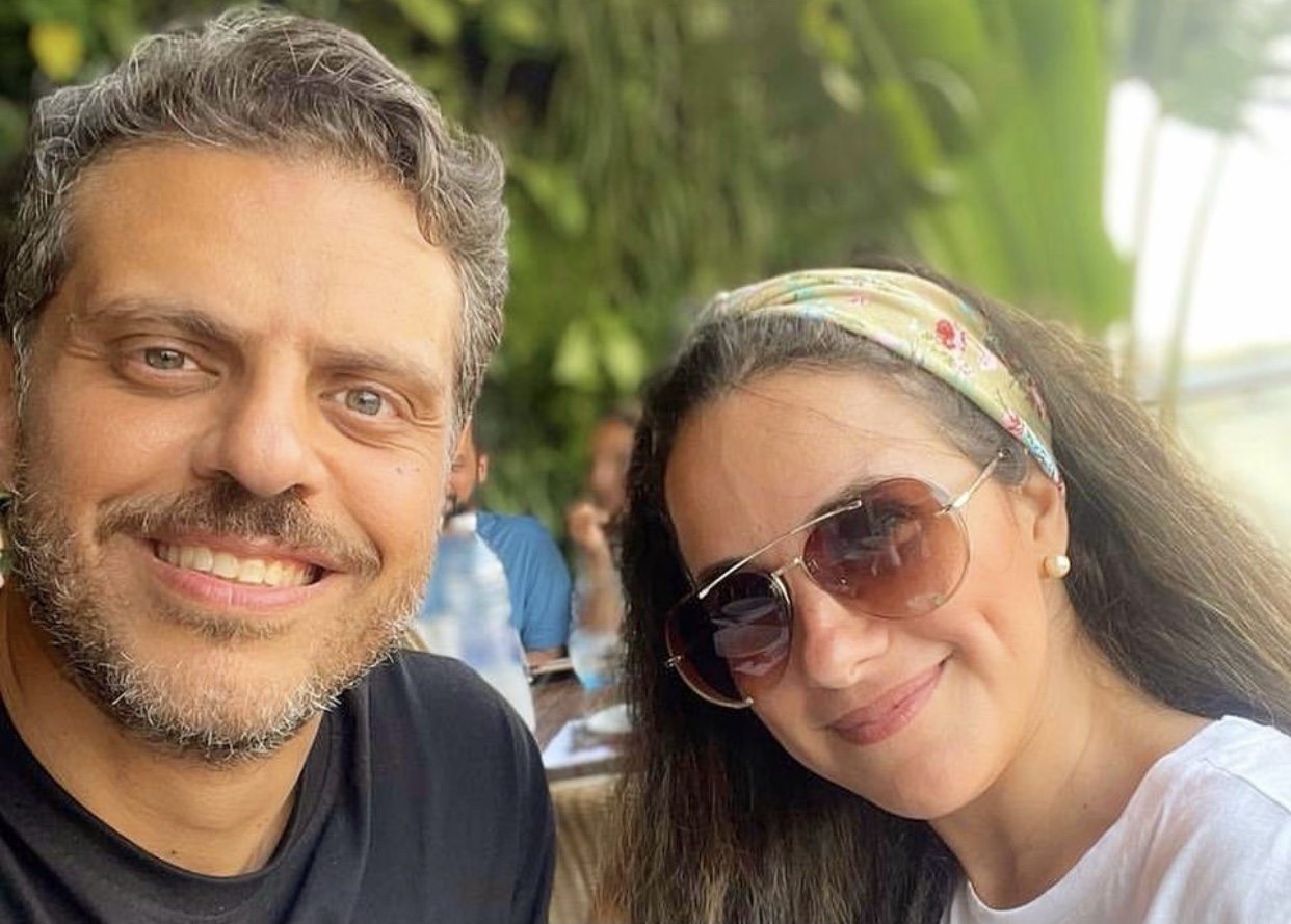 ‎شيري عادل تحذف صورها مع زوجها طارق صبري والأخير يعلق