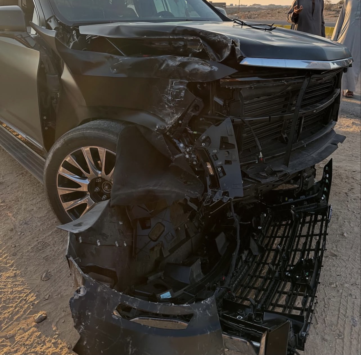 حادث مروع لأحمد سعد وعائلته
